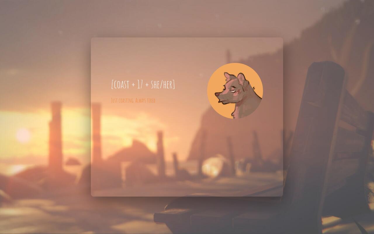 Carrd profile picture for @lis